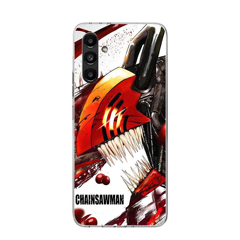 C-Chainsaw Mans Denji Phone Case For Samsung Galaxy A17 A16 A14 A15 A13 A57 A56 A54 A55 A53 A37 A36 A34 A35 A33 A26 A24 A25 A23
