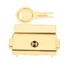 DRELD 33*25mm Box Hasps Zinc Alloy Lock Toggle Catch Latches for Jewelry Suitcase Buckle Clip Clasp Vintage Hardware Silver
