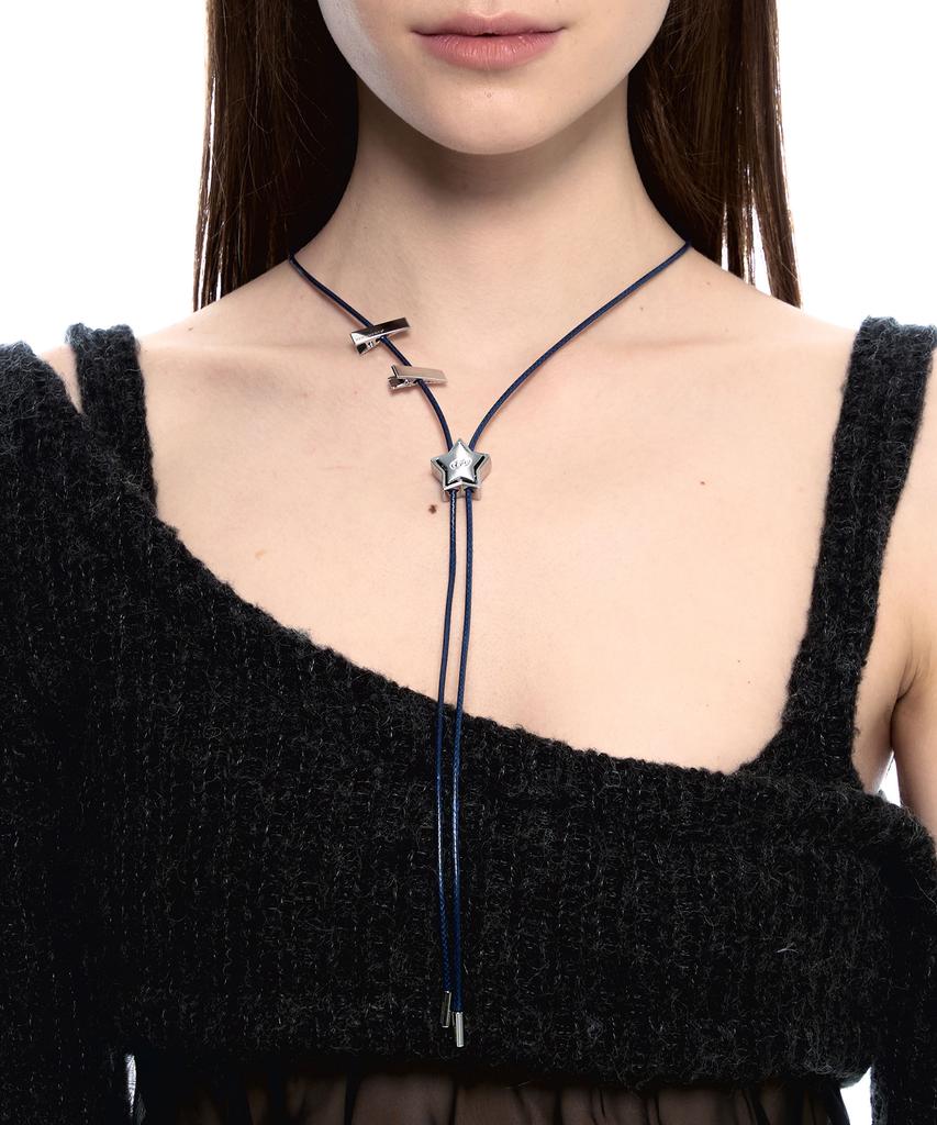 Sentiments No.482 [Silver] Star Code Lock Necklace