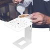 Kaffeemaschinen-Waagenständer Edelstahl Höhe Auslaufsicheres Design Kaffee Elektronischer Wiegeständer für Zuhause Bar