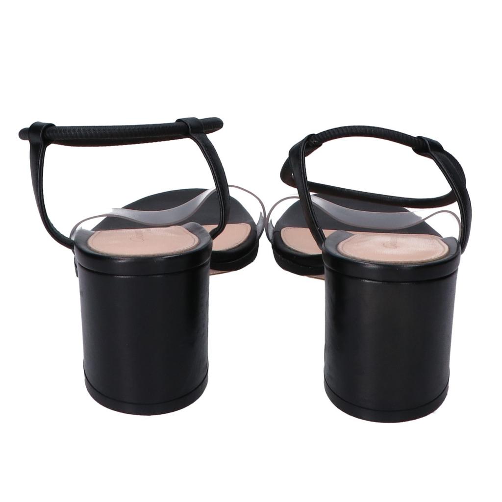 Gianvito Rossi NADIA 60 ankle strap sandals shoes 36 1/2 blackUsed