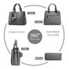 NICOLE & DORIS New Wave Packet Messenger Bag for Women (Gray)