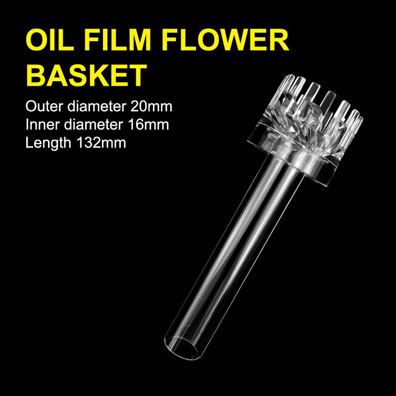 1Set Diy Clear Aquarium Skimmer Acrylic Lily Pipe Spin Inflow Outflow Water Plant Tank Filter Cleaning Fish Tank Accessories