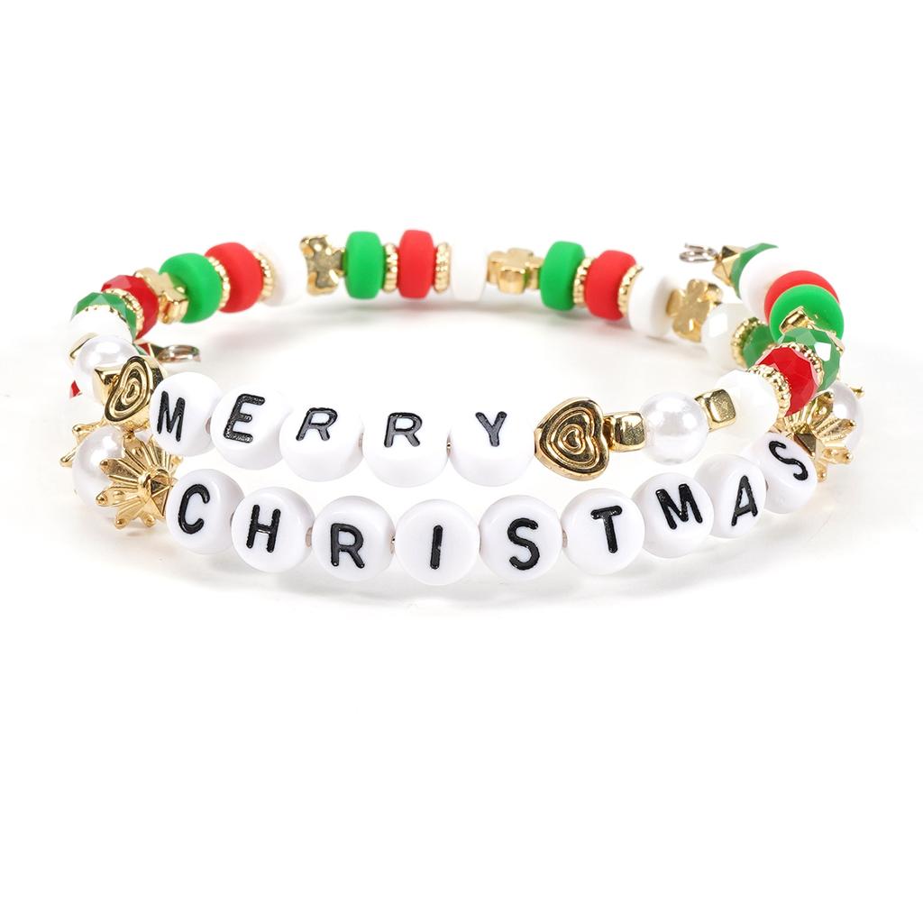 JYL TS Bracelet Bohemian Christmas  Bell Beads Ignites Joy