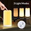 Modern USB Rechargeable Plug-In Dimmable Bed Lamp Night Lighting with Touch Control LED for Kids Bedroom Living Room