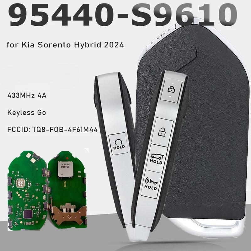 PN: 95440-S9610 Smart Remote Key FOB 5 Buttons ID47 433MHz Keyless Go for Kia Telluride -2024