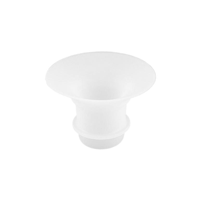 Силиконовый адаптер для рожка молокоотсоса, универсальная вставка для фланца молокоотсоса, вставка для детали насоса, повышение эффективности сцеживания