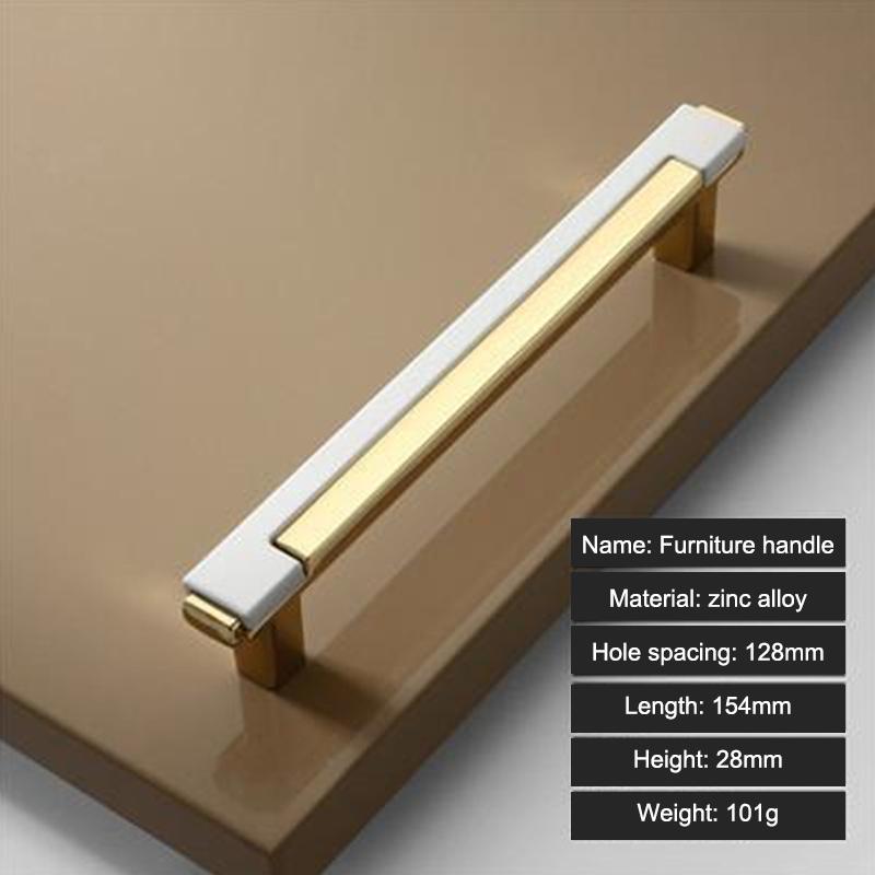 Expressive Dual Color Wardrobe Handles with Cabinet and Storage Drawer Use