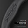 Car 3D Embossing Ventilate Steering Wheel Cover For Mitsubishi Outlander Pajero Asx Colt Lancer Evolution X L200 Triton RALLIART CK2