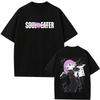 T-shirt Grafica Anime Soul Eater Crona Abbigliamento Uomo Vintage Manga Streetwear Moda Uomo Casual T-shirt Girocollo Oversize