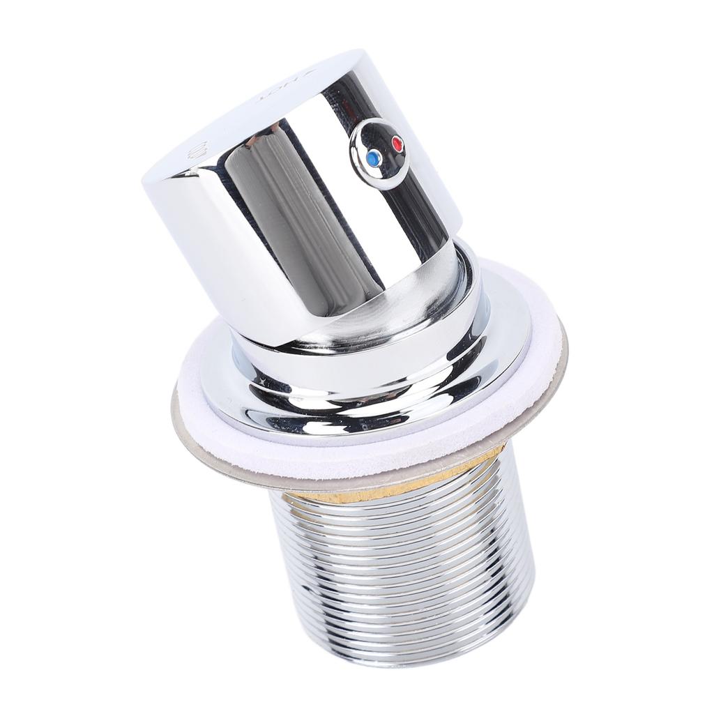 Hot Cold Water Mixing Valve Stainless Steel Accurate Regulation RV Embedded Shower Mixer Valve for Bathtub