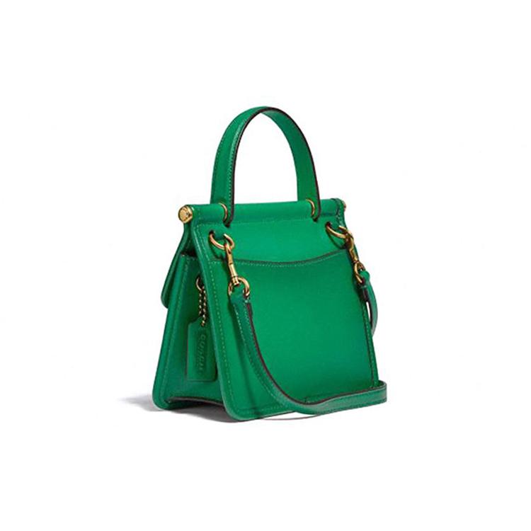 Coach Willis Leather Crossbody Bag, Shoulder Bag, Handbag Small Women's Distressed Green 5789-B4GN