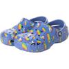 Crocs Baya Printed Clog K Comfortable Slip-Resistant Durable Low-Top Sandals Kids Sandals Blue 207657-4RV