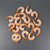 4PCS/Pack Artificial Shrimp Pvc Simulated Food Simulated Food Shrimp Shrimp Model Decorations Display Shooting Tool