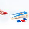 Classic Cornhole Board with Early Educational Toys Throwing Sandbag Toys, Game