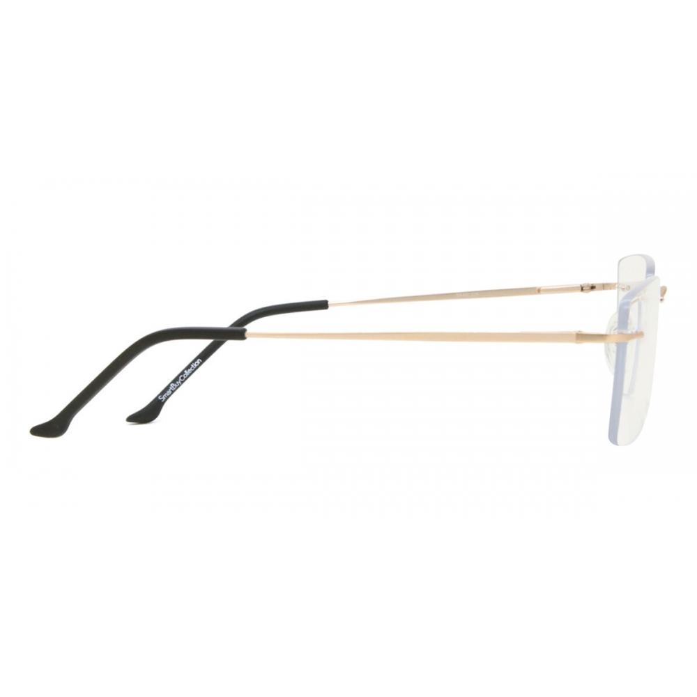 Rimless Square Gold Smartbuy Collection Watson Asian Fit 984d Fashion Unisex Eyeglasses