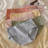 Bei Yi Pin 100% Cotton Mid-Waist Antibacterial Women's Underwear