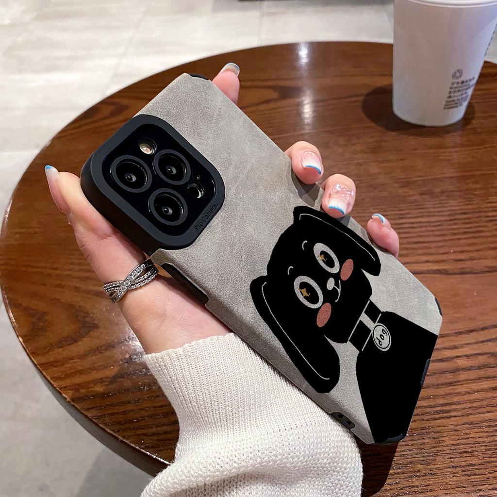 Arrogant Black Cat Phone Case For iPhone 16 14 13 15Pro Max11 12 Pro 7 8 Plus X XS Max XR Shockproof Style Soft Case Cover