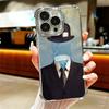 Rene Magritte Art Soft Phone Case For iPhone 15 16 17 Air 14 Pro Max 16E Plus 13 12 Mini Plating Anti-Fall Fundas
