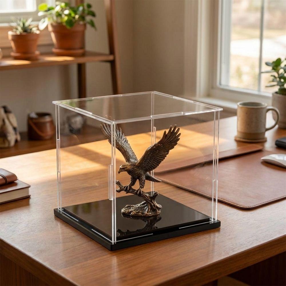 Assemble Dust-proof Display Box High Clarity Action Figures Box  Home Office Display