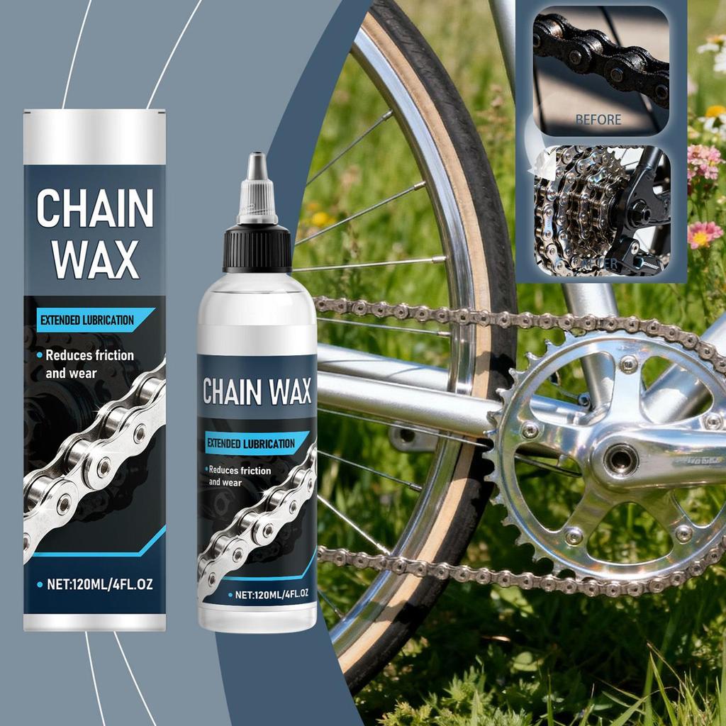 New Dry Lube Bike Chain 120ml Long-Lasting Maintenance Care Lubrication Bicycle Lubricant For Riding Drivetrain Cycling Park
