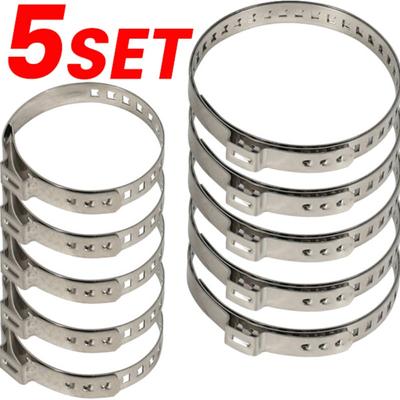 Stainless Steel Hose Clamp Adjustable Universal Clamp for Car Repair Radiator Air Intake CV Joint Boot Replacement CV Boot Clamp