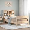 VidaXL Bunk Bed Without Mattress 75x190 Cm Solid Pine Wood 3323050