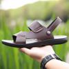 37-47 Summer Wear-resistant Dual-purpose Sandals Men's Waterproof Soft-soled Slippers Outer Wear Beach Shoes
