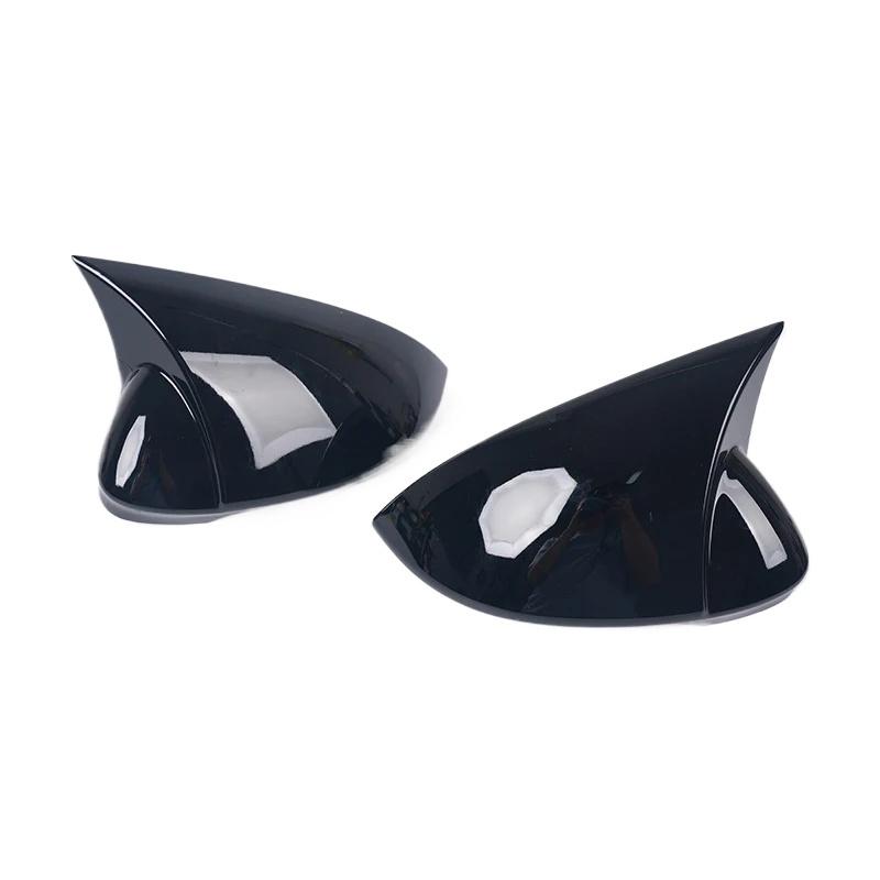 Car Upgrade For Volkswagen Beetle II A5 2011- Horn Style Rearview Mirror Cover Cap Exterior Accessories Trim
