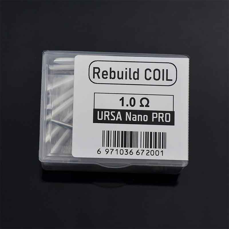 Diy Tool Rebuild Kit Mesh Coil Resistance Wire Replacement Accessory For Ursa Nano Pro 0.6/0.8/1.0/1.2Ohm