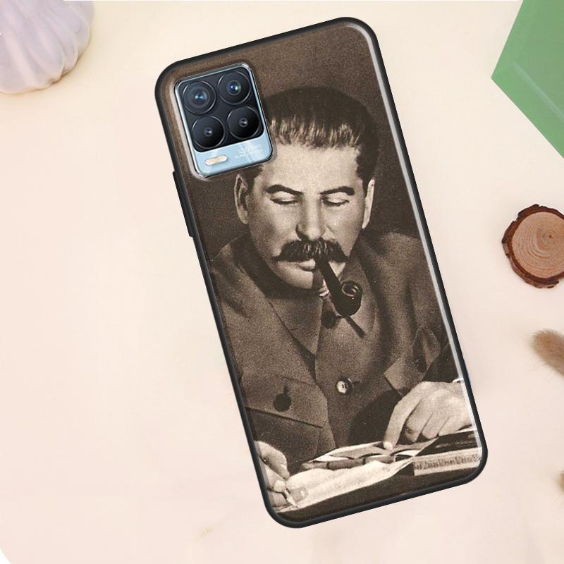 Russian Commander Stalin Case For Realme C75 C63 C61 C55 C51 C53 C35 C65 C67 C71 11 12 13 14 15 Pro Plus GT6 GT7 Pro