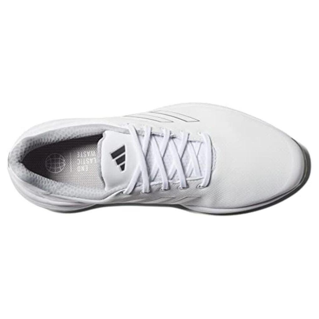Adidas ZG23 Golf Bred Hvit Sølv Metallic Herre Sneakers Skyhvit Mørk-Sølv-Metallic H03671