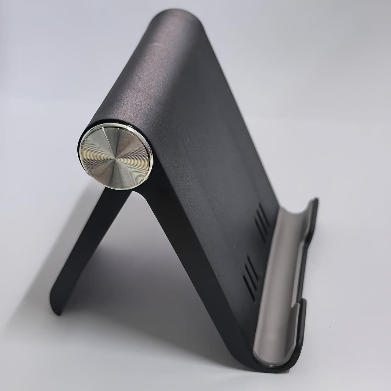 

Portable Foldable Phone Stand, Adjustable Angle, Durable Plastic, Universal for Smartphones , Compact Modern Design. чёрный