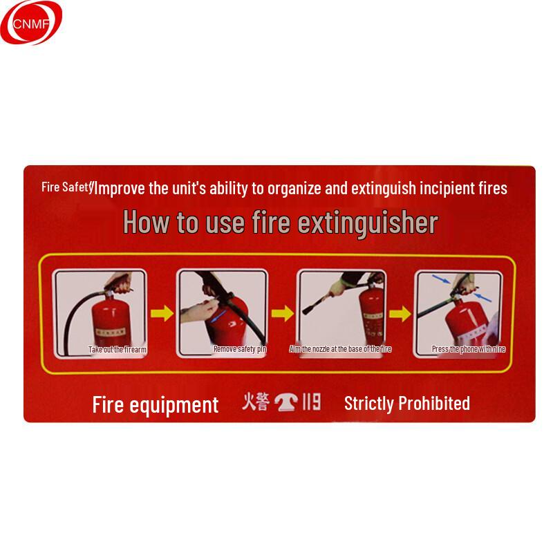 Fire Extinguisher & Hydrant Safety Sign