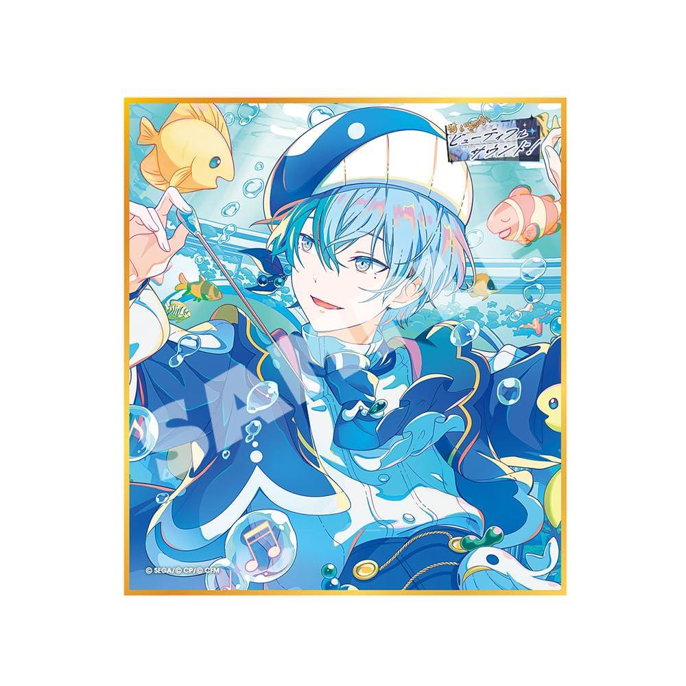 SEKAI Colorful Hatsune Mini Shikishi Collection 49 B Make Beautiful Types In "Project Stage! Feat. Miku" Vol. BOX Let's Sounds! (9 Total)