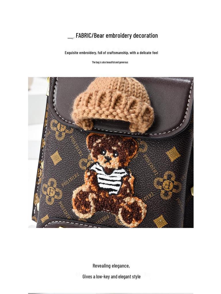 Spring/Summer Fashionable Versatile Women's Single Shoulder Crossbody Handbag with Large Capacity and Phone Pocket