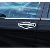 Fit For HONDA CR-V CRV exterior side door bowl 2017-2020 cover trim chrome steel