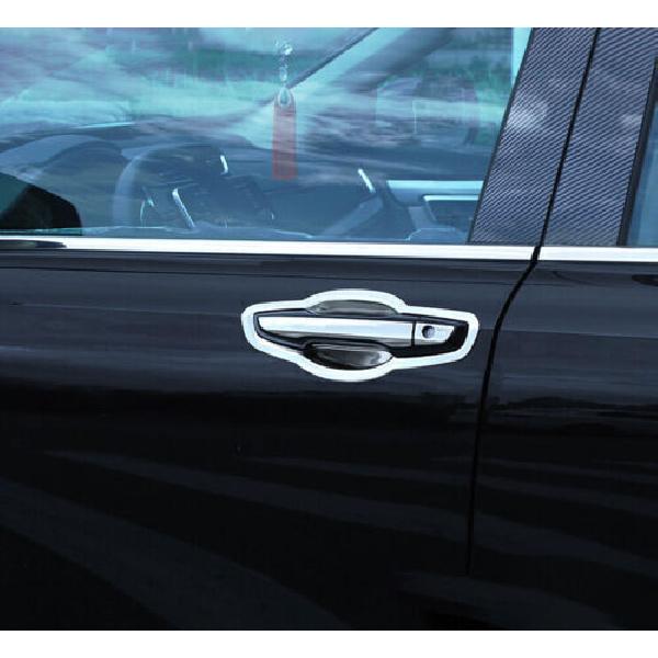 Fit For HONDA CR-V CRV exterior side door bowl 2017-2020 cover trim chrome steel