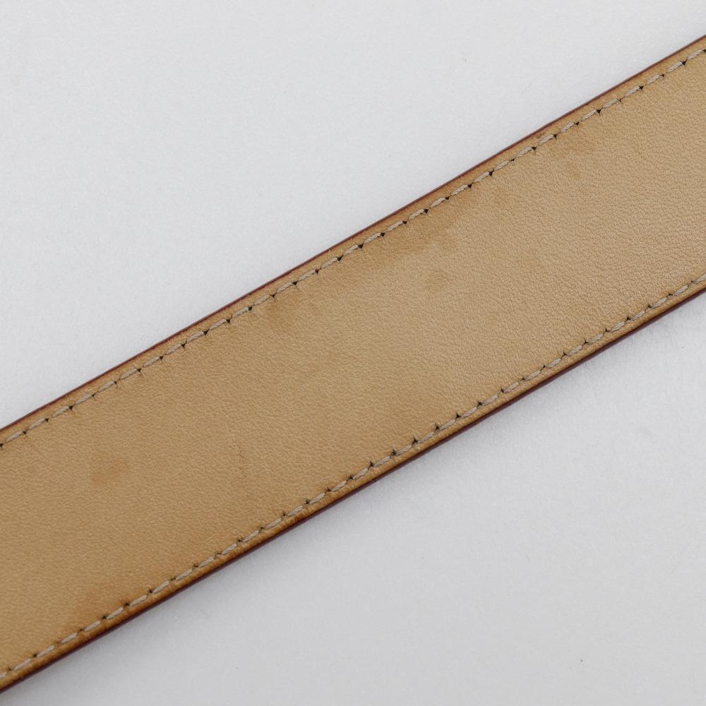 Louis Vuitton Ceinture Belt M6980 Pomdamul Red Monogram Vernis Women Used