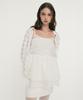 Limekeu Lace Layered Mini Dress White
