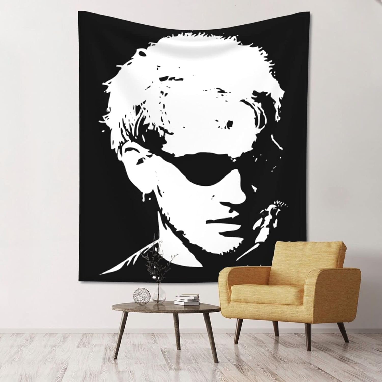 Tapestry of Layne Music and Staley Wanging wall a 75x100 чёрный