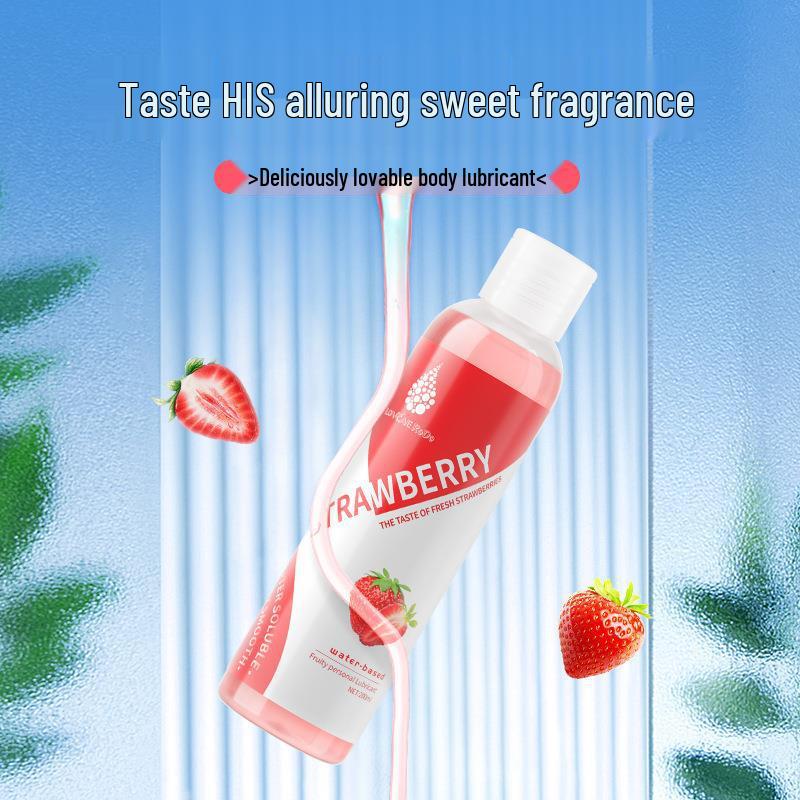 Edible Fruity Lubricant for Intimate Fun - No-Wash, Unisex