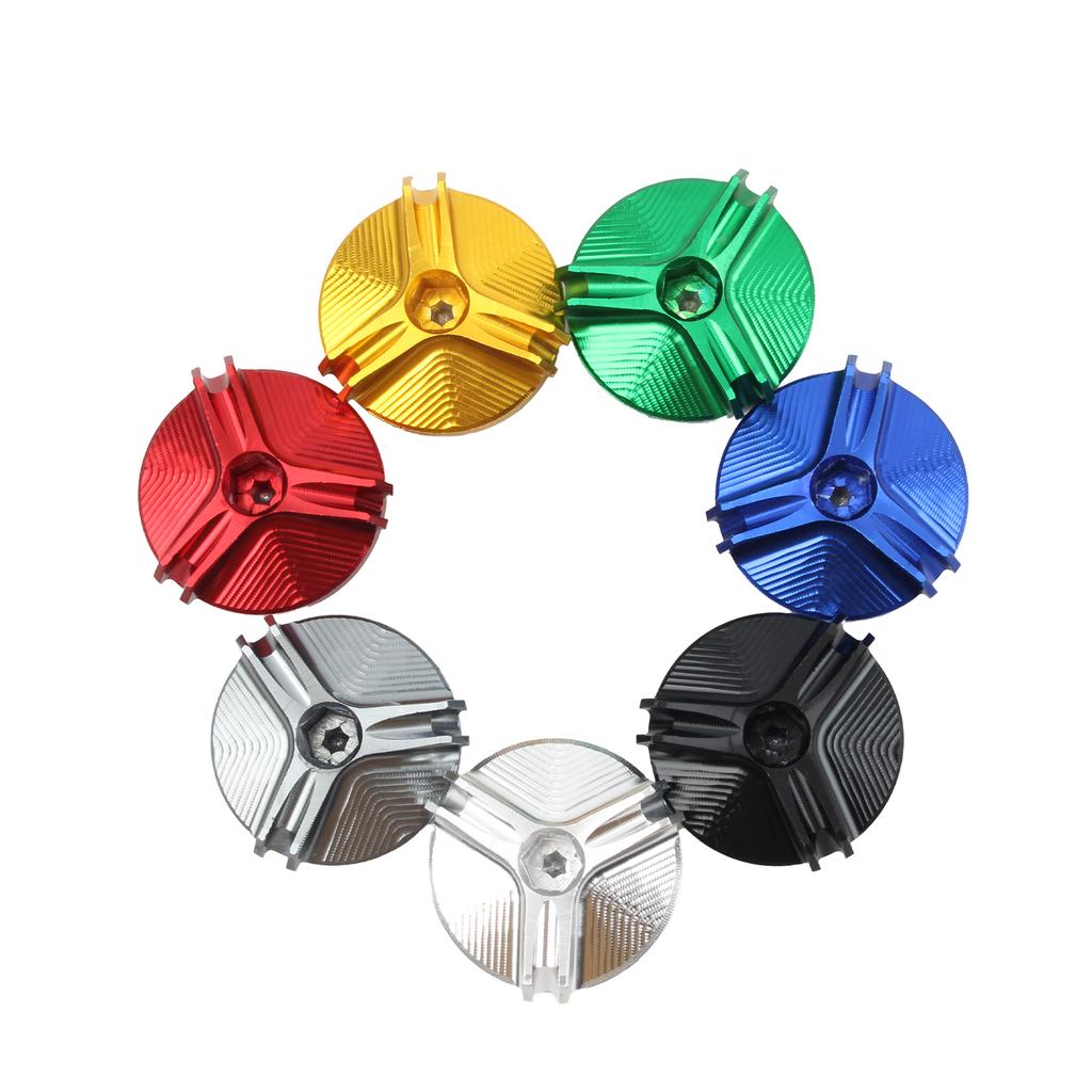 Motorcycle M20*1.5 Engine Oil Cap Bolts Fuel Filler Cap For Kawasaki Yamaha HONDA Pit Dirt Bike Motocross Accessories