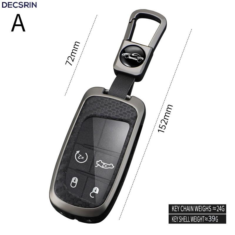 New Car Key Cover Case Shell Fob for Jeep Renegade Compass Grand Cherokee for Chrysler 300C Wrangler Dodge Interior Accessories