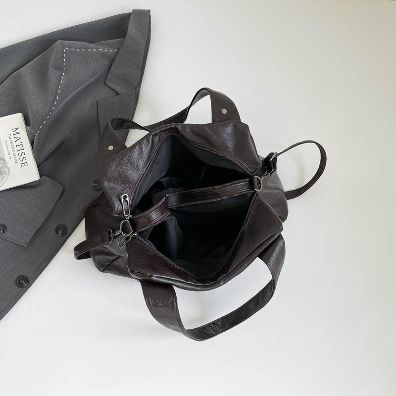 Torba Vintage o Dużej Pojemności Damska Torba na Ramię Dojazdy Torba Listonoszka