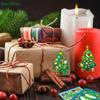Christmas Tree Sticker Sheets Set Colorful Holiday Decorative Stickers for Kids Crafts & Gift DIY Waterproof Stationery Decal