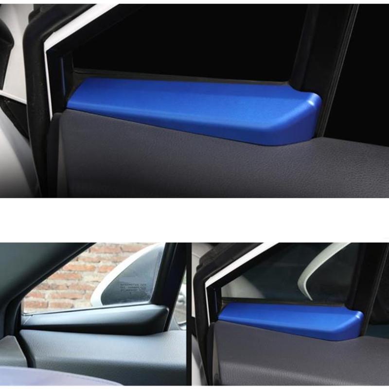 For Toyota C-HR CHR C HR 2016 2017 2018  Car Front Door Window Inner Triangle A Colum Cover Trim Interior Moulding