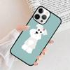 Cartoon Schnauzer Dog Phone Case Cover For iPhone 17 Air 15 16 11 13 14 Pro Max 12 Plus Max Fundas