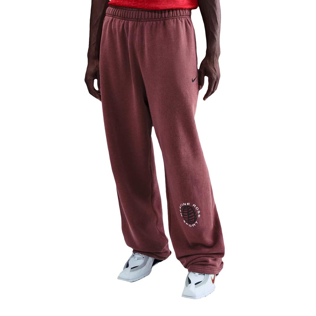 Nike MARTINE ROSE FW25 Swoosh Casual Pants Men's Red HM9033-613