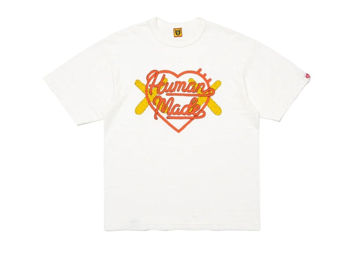 HUMAN MADE x KAWS Made Graphic T-Shirt #1 White S